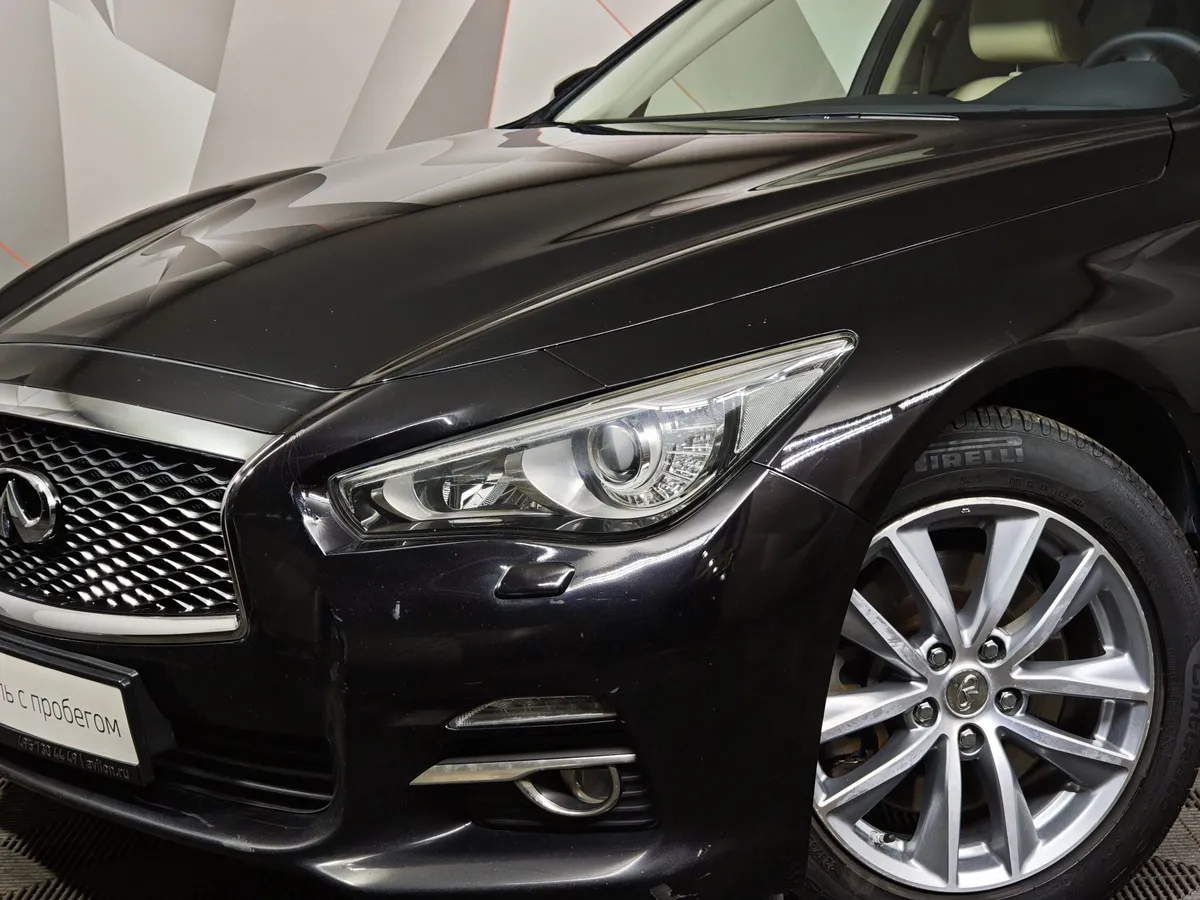 Infiniti Q50 2.0 T AT (211 л.с.) Черный в АВИЛОН. Слайд №10
