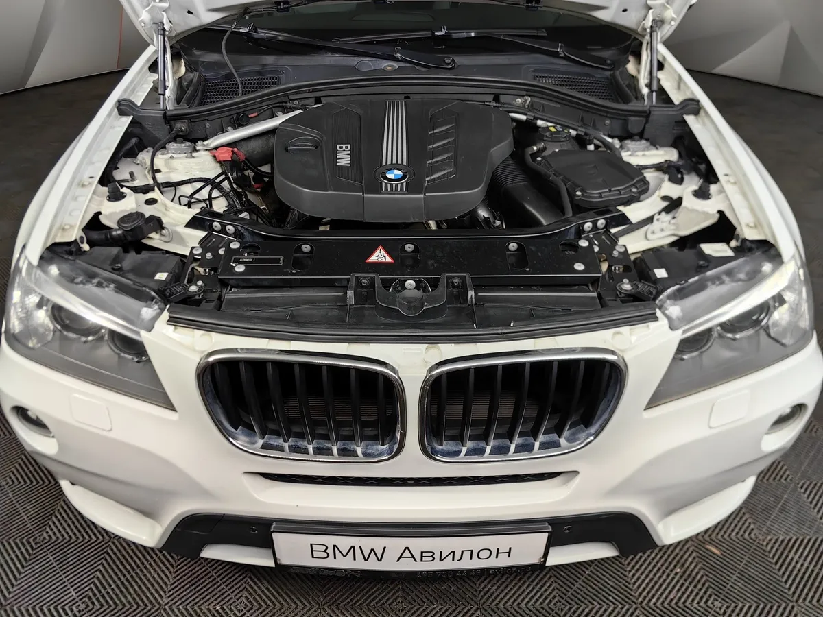 BMW X3 xDrive20d AT (184 л.с.) Белый в АВИЛОН. Слайд №10