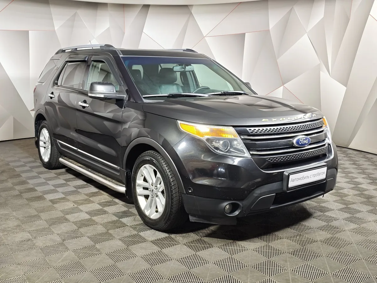 Ford Explorer 3.5 SelectShift 4WD (294 л.с.) Черный в АВИЛОН. Слайд №3