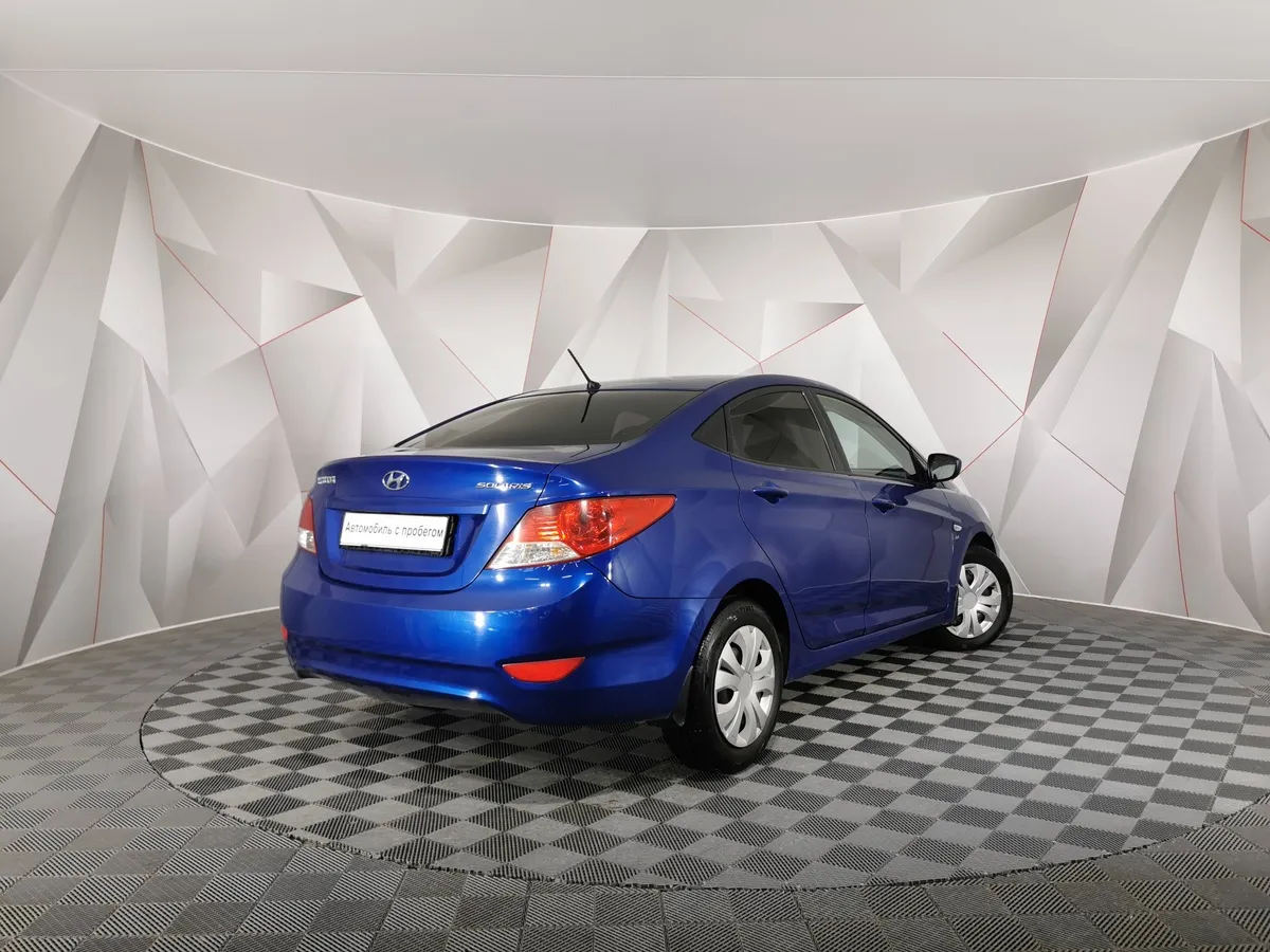 Hyundai Solaris 1.6 AT (123 л.с.) Optima Синий в АВИЛОН. Слайд №2