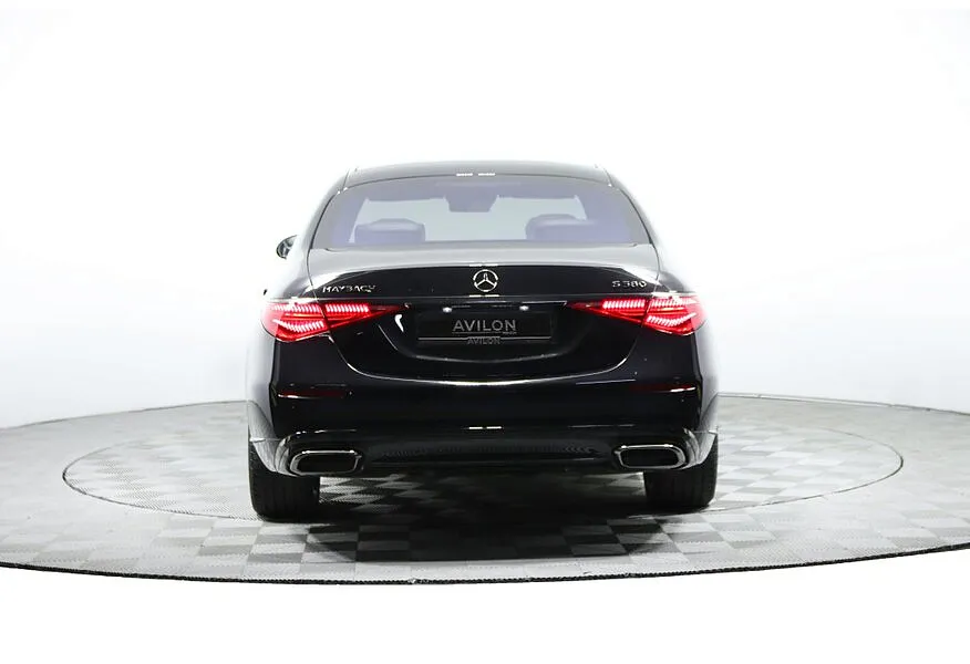 Mercedes-Benz S-Класс Maybach S 580 9G-Tronic 4Matic (503 л.с.) Night Series Черный в АВИЛОН. Слайд №4