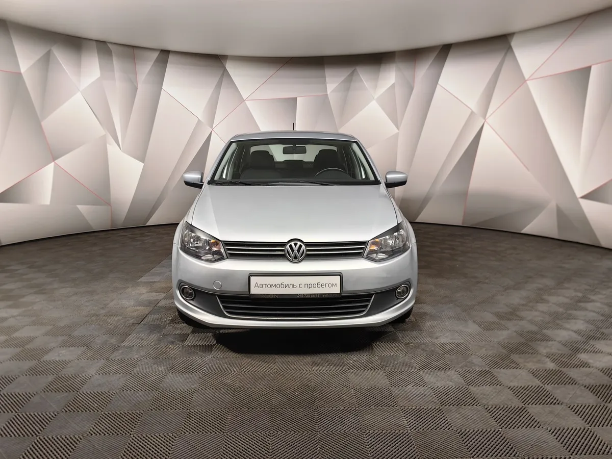 Volkswagen Polo 1.6 MPI AT (110 л.с.) Highline Серебристый в АВИЛОН. Слайд №7
