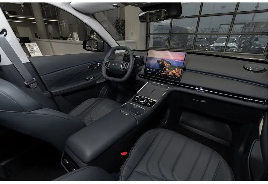 Geely EX5 EM-i 1.5 PHEV DHT FWD (218 л.с.) Max Синий в АВИЛОН. Слайд №14