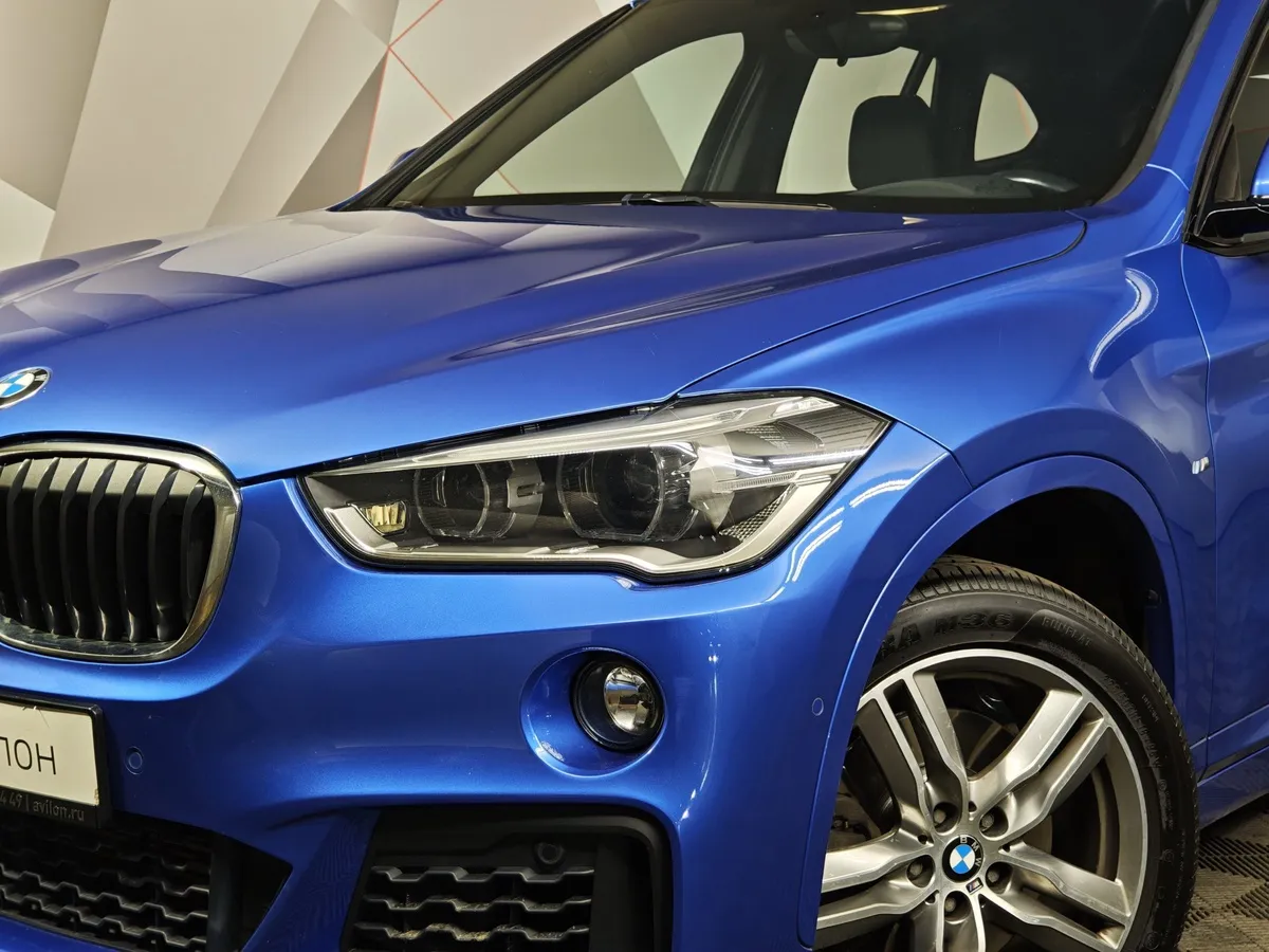 BMW X1 20i xDrive Steptronic AT (192 л.с.) Синий в АВИЛОН. Слайд №8
