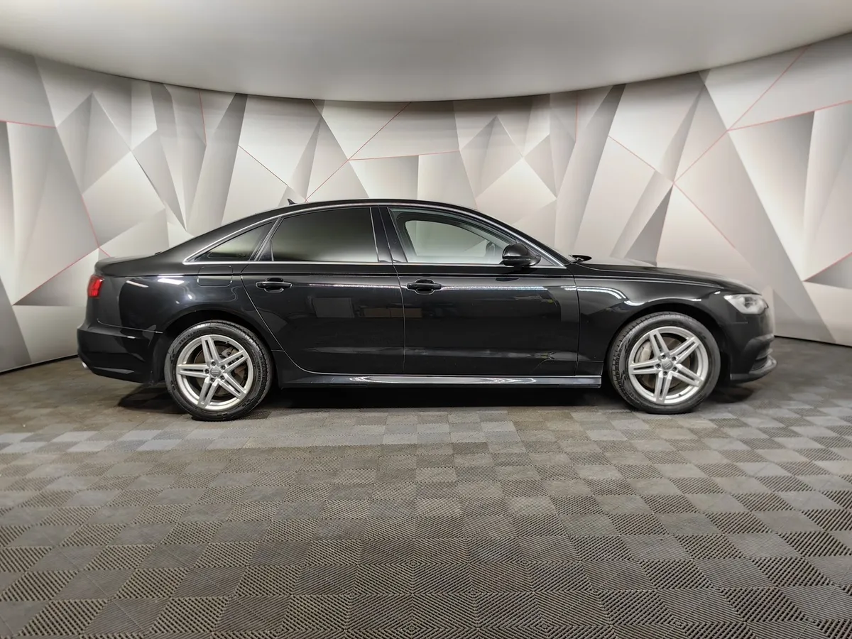 Audi A6 2.0 TFSI S tronic quattro (249 л.с.) Business Черный в АВИЛОН. Слайд №6