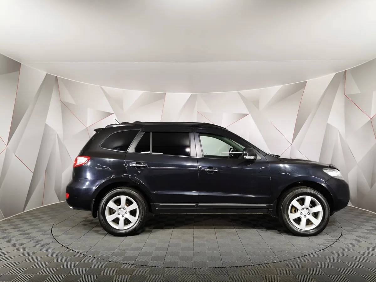 Hyundai Santa Fe 2.2 CRDi AT (153 л.с.) Черный в АВИЛОН. Слайд №6