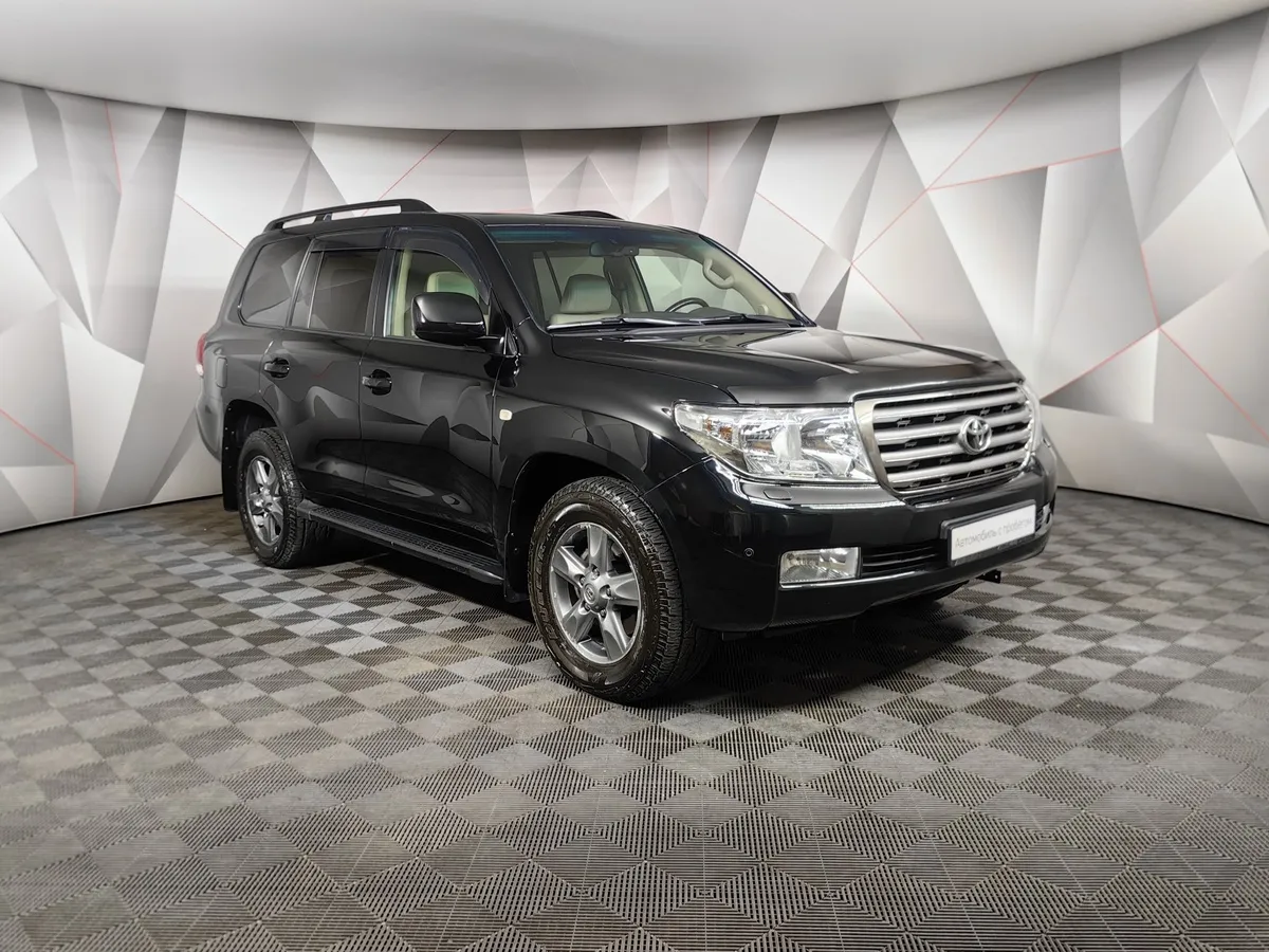 Toyota Land Cruiser 4.5 Twin-Turbo D AT 4WD (5 мест) (235 л.с.) Престиж Черный в АВИЛОН. Слайд №3
