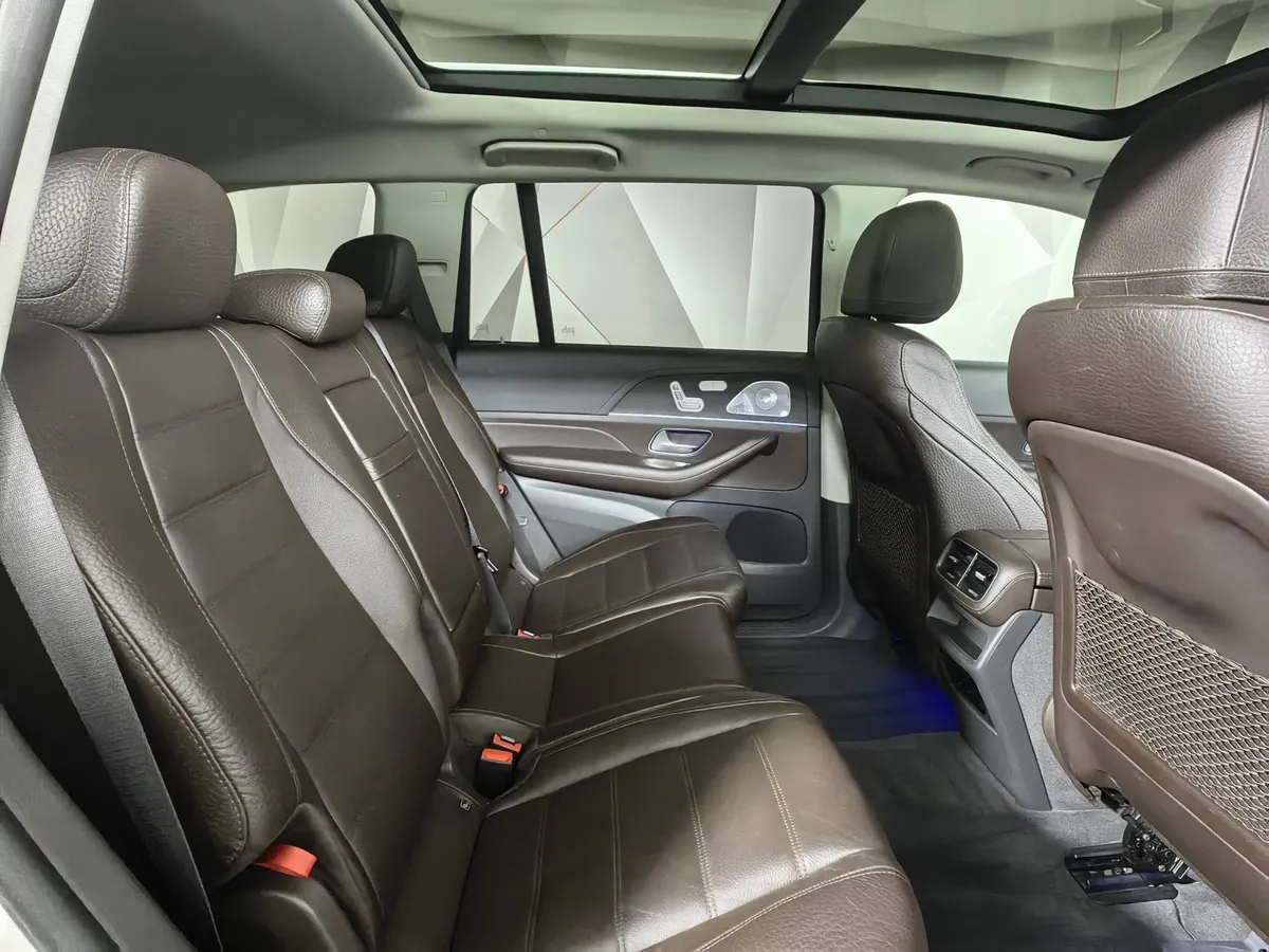 Mercedes-Benz GLS 400 d 9G-TRONIC 4Matic (330 л.с.) Premium Белый в АВИЛОН. Слайд №16