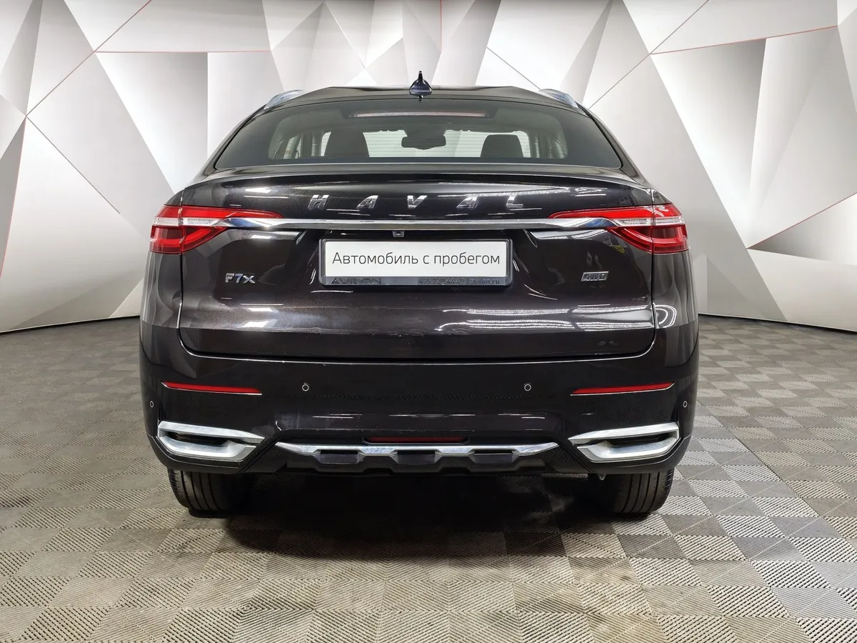 Haval F7x 2.0T AWD 7DCT (190 л.с.) Premium Черный в АВИЛОН. Слайд №8