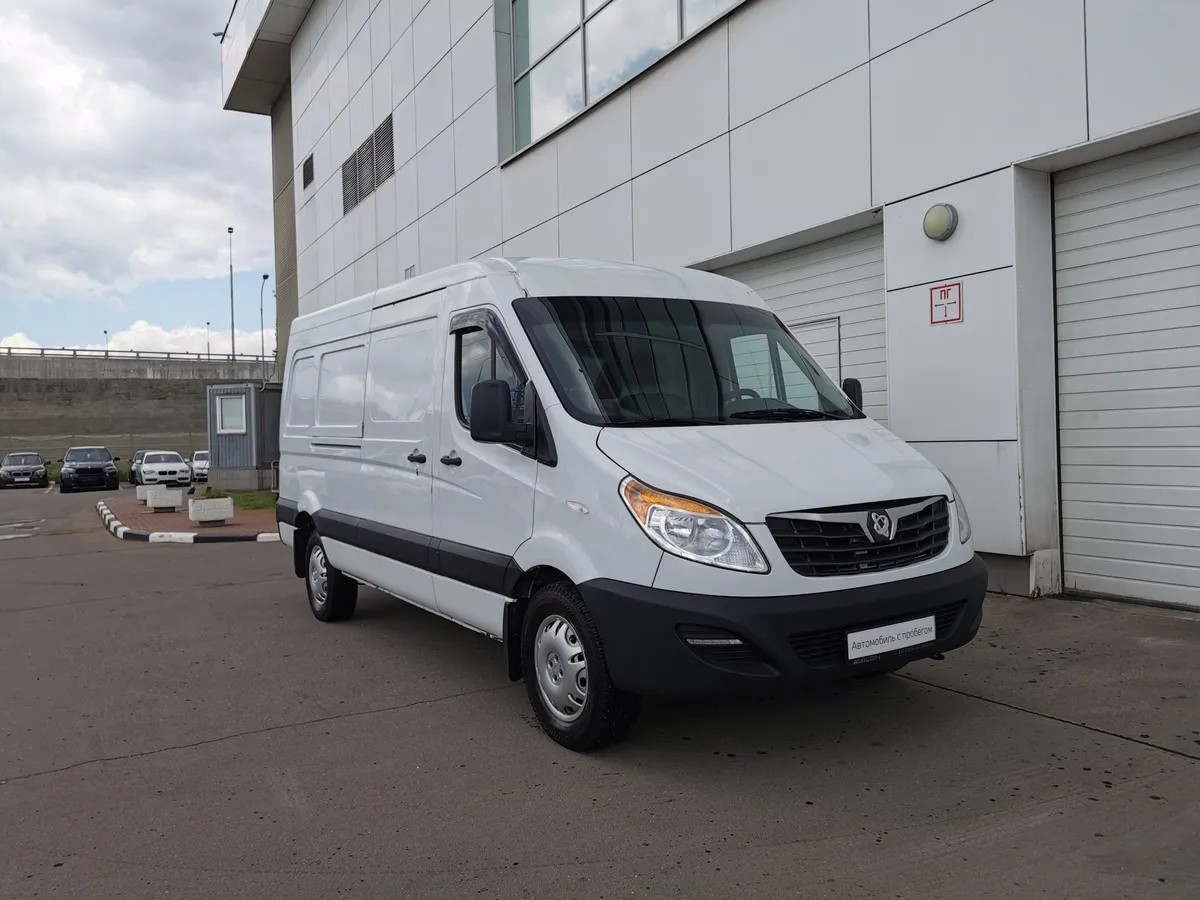 Sollers Atlant VAN 2.7D MT RWD SRW (150 л.с.) L2H1 3.5T Белый в АВИЛОН. Слайд №3