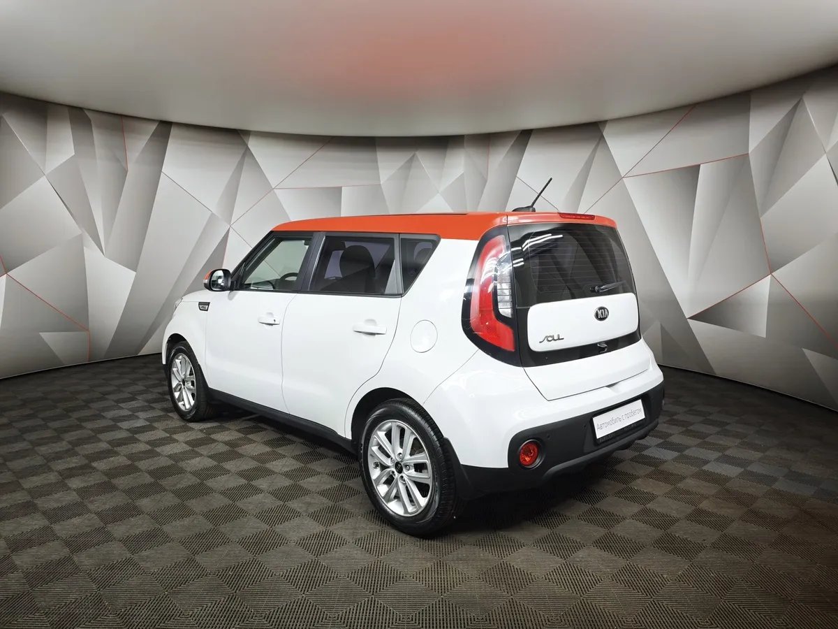 Kia Soul 2.0 MPI AT (150 л.с.) Classic Белый в АВИЛОН. Слайд №4