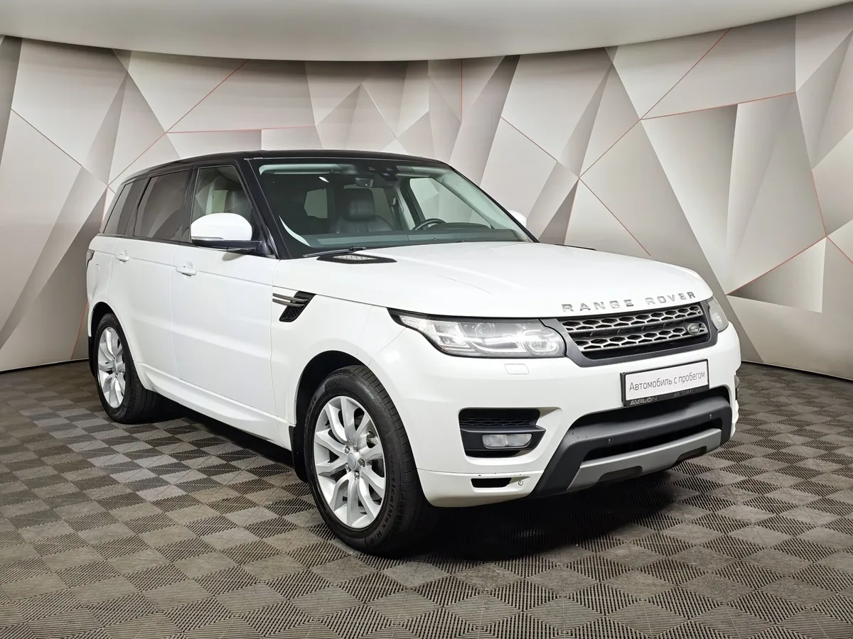 Land Rover Range Rover Sport 3.0 TDV6 AT AWD (249 л.с.) SE Белый в АВИЛОН. Слайд №3