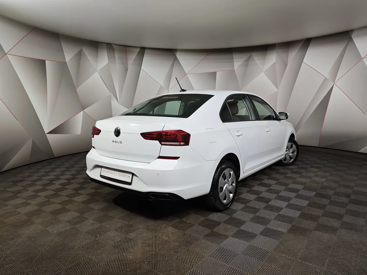 Volkswagen Polo 1.6 MPI AT (110 л.с.) Respect + Комфорт Белый в АВИЛОН. Слайд №2