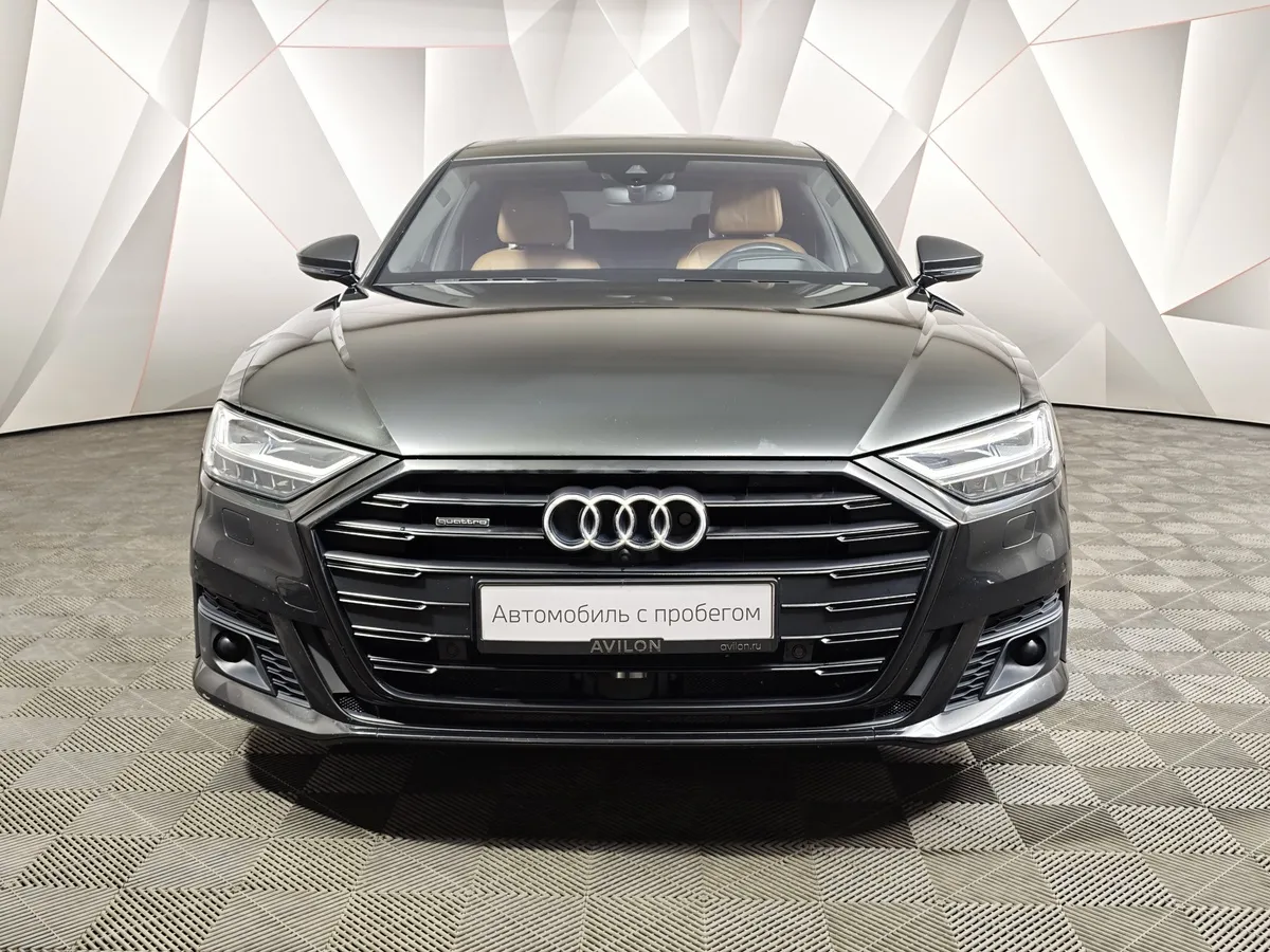 Audi A8 3.0 TFSI L tiptronic quattro (340 л.с.) Серый в АВИЛОН. Слайд №7