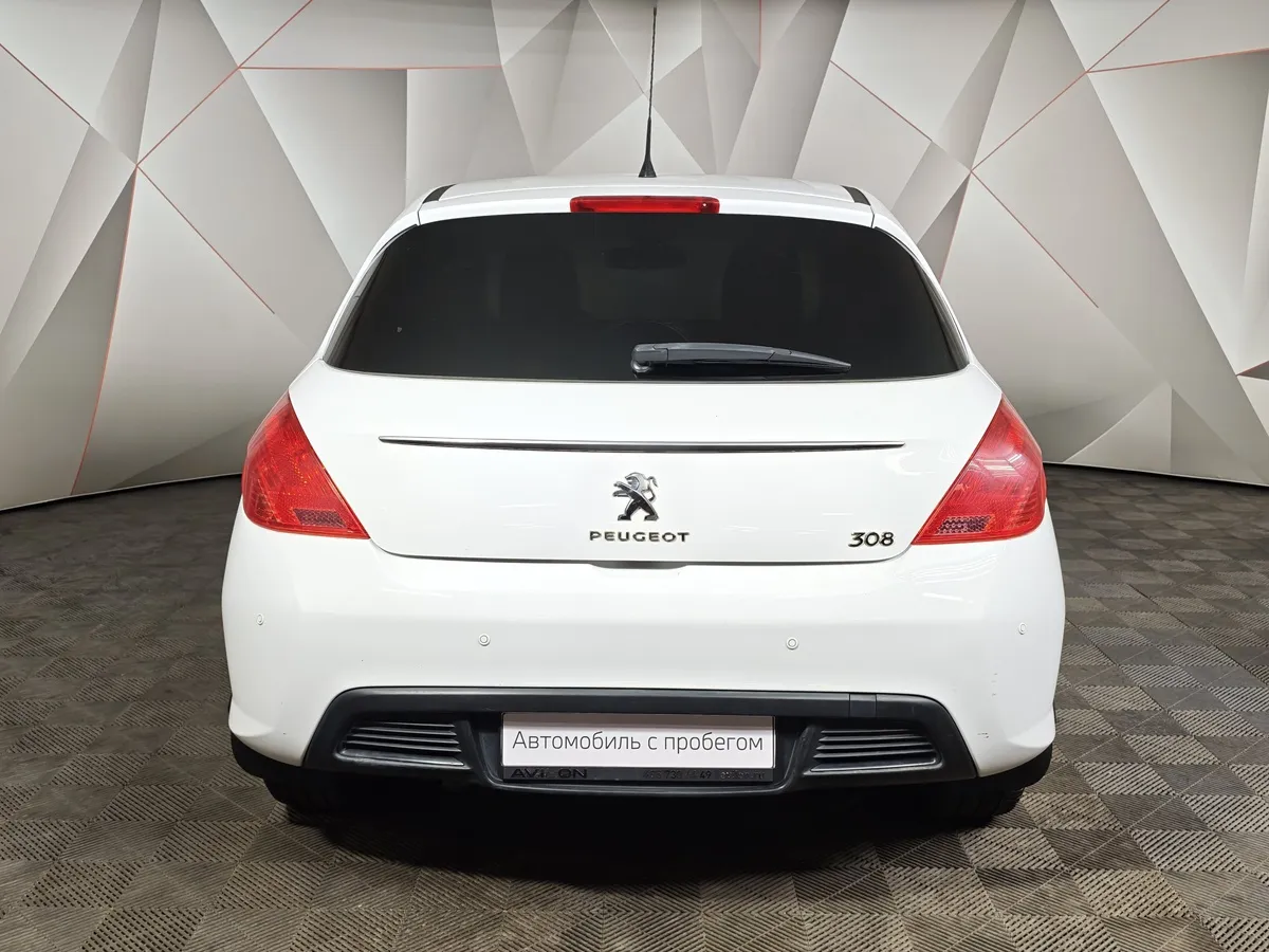 Peugeot 308 1.6 VTi AT (120 л.с.) Белый в АВИЛОН. Слайд №8