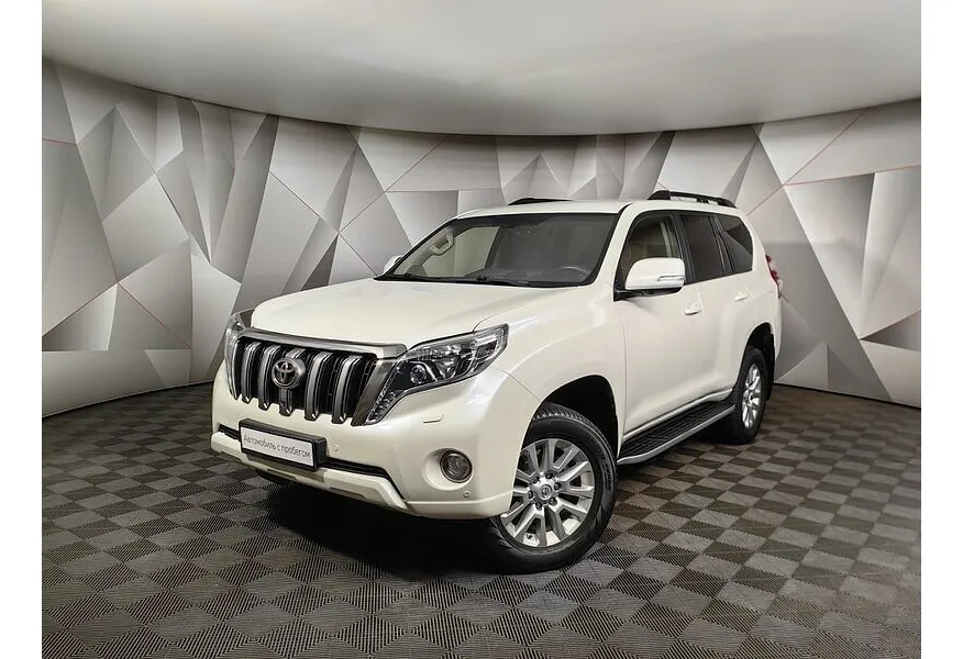АВИЛОН - Toyota Land Cruiser Prado 2.8 D AT 4WD (5 мест) (177 л.с.) Комфорт Белый - slide 0