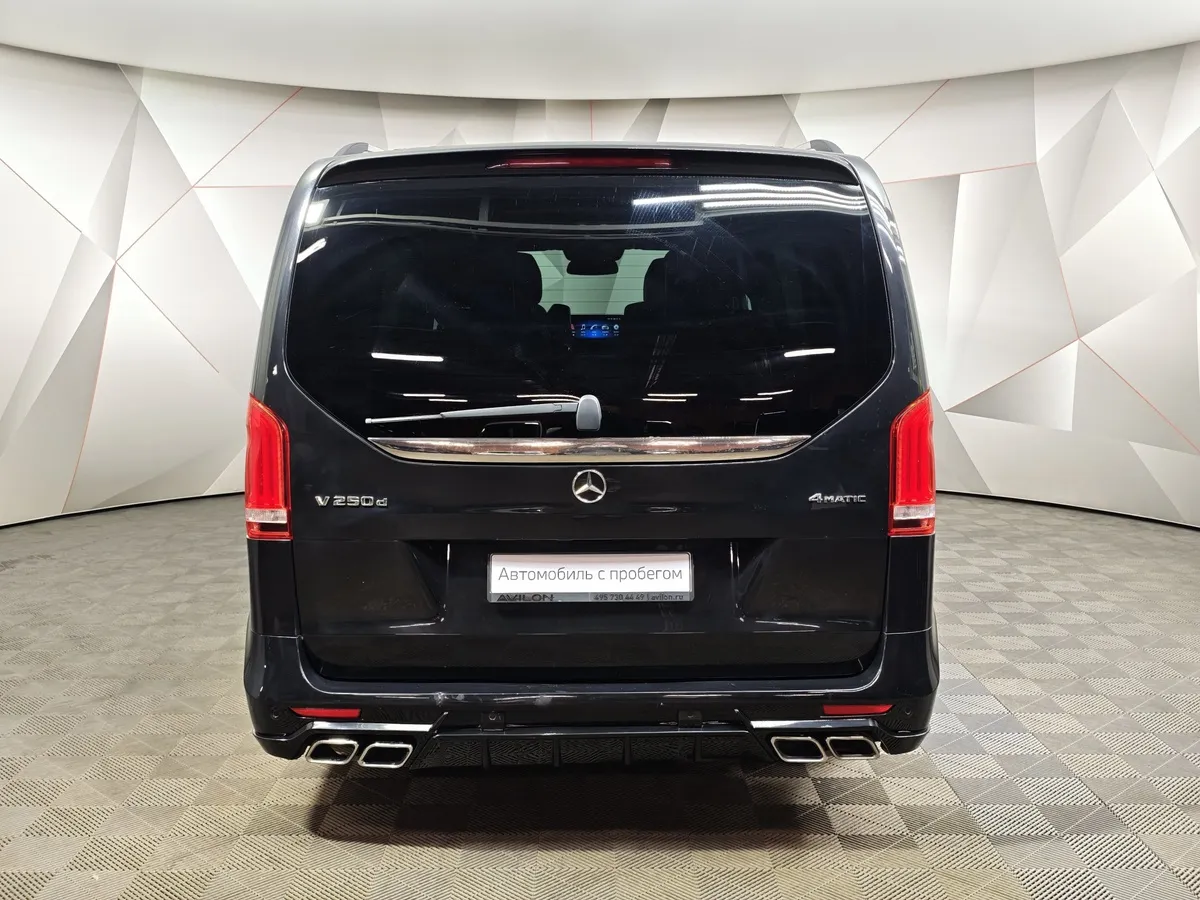 Mercedes-Benz V-Класс V 250 d AT L2 4x4 (190 л.с.) Exclusive Черный в АВИЛОН. Слайд №8