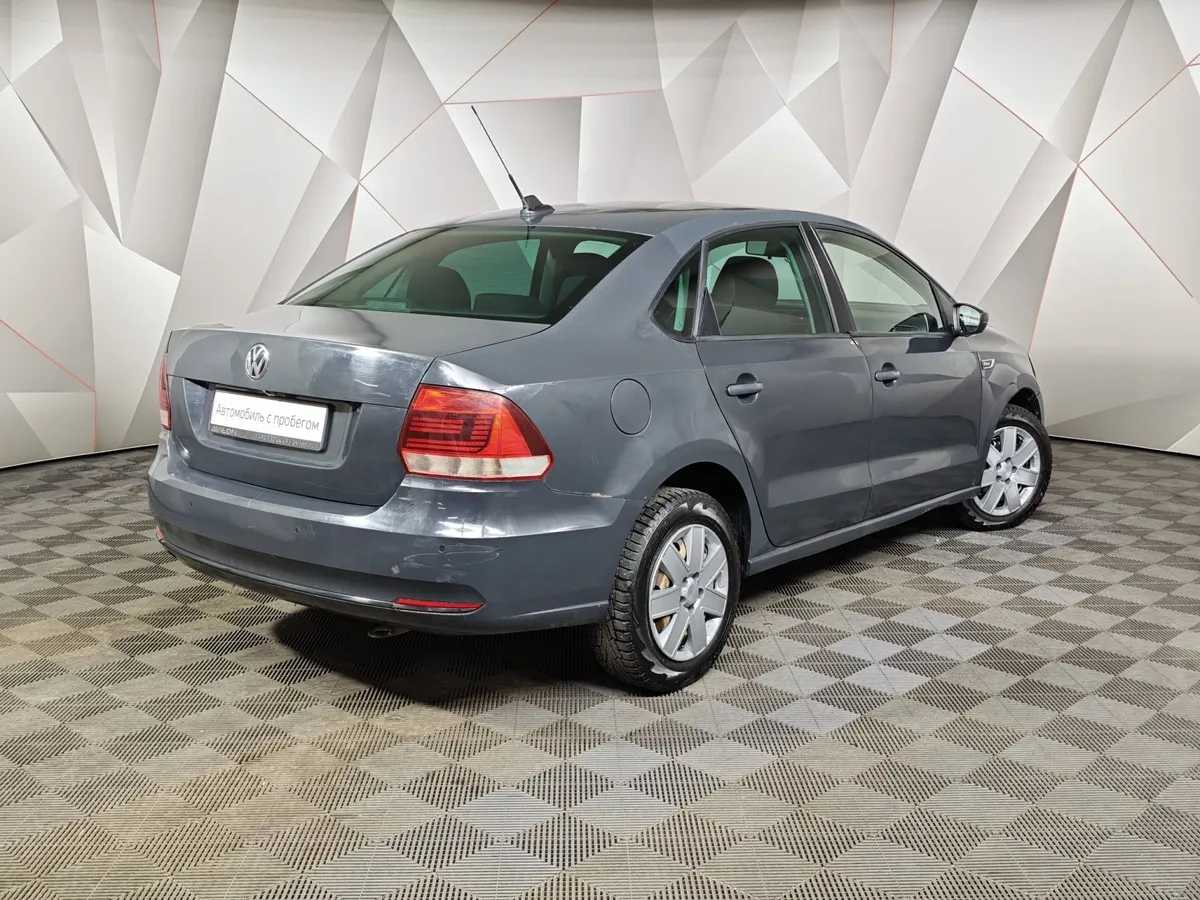 Volkswagen Polo 1.6 MPI AT (110 л.с.) Trendline Серый в АВИЛОН. Слайд №2