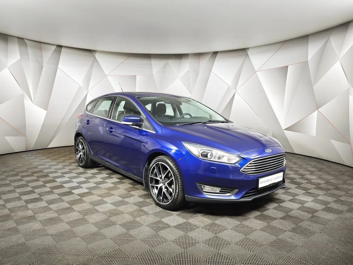 Ford Focus 1.5 EcoBoost AT (150 л.с.) Titanium Синий в АВИЛОН. Слайд №3