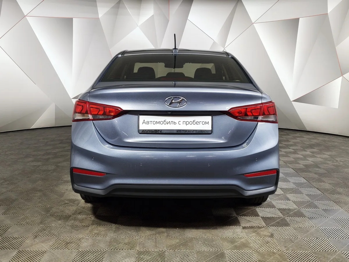 Hyundai Solaris 1.6 AT (123 л.с.) Elegance Серый в АВИЛОН. Слайд №8