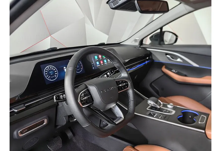 Omoda C5 1.5T CVT (147 л.с.) Ultimate (красные элементы экстерьера) Черный в АВИЛОН. Слайд №17