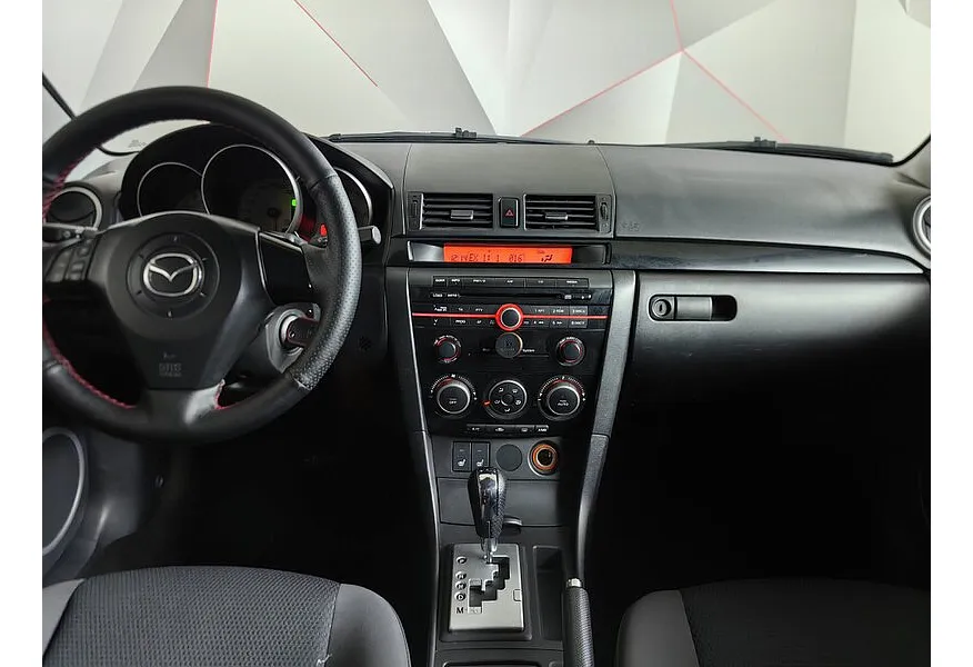 Mazda 3 1.6 AT (105 л.с.) Черный в АВИЛОН. Слайд №14